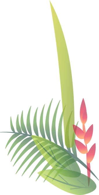 Logoipo de Colembas Wasi. Usa una tipografía asemejando el bambú y un pájaro.